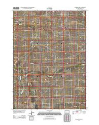 Haybarn Hill Wyoming Historical topographic map, 1:24000 scale, 7.5 X 7.5 Minute, Year 2012