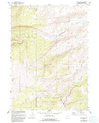 Hays Park Wyoming Historical topographic map, 1:24000 scale, 7.5 X 7.5 Minute, Year 1952