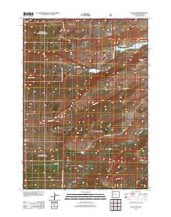 Hays Park Wyoming Historical topographic map, 1:24000 scale, 7.5 X 7.5 Minute, Year 2012