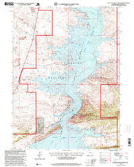 Haystack Buttes South Wyoming Historical topographic map, 1:24000 scale, 7.5 X 7.5 Minute, Year 1996