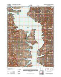 Haystack Buttes North Wyoming Historical topographic map, 1:24000 scale, 7.5 X 7.5 Minute, Year 2012