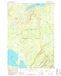 Heart Lake Wyoming Historical topographic map, 1:24000 scale, 7.5 X 7.5 Minute, Year 1986