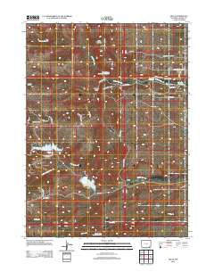Hecla Wyoming Historical topographic map, 1:24000 scale, 7.5 X 7.5 Minute, Year 2012