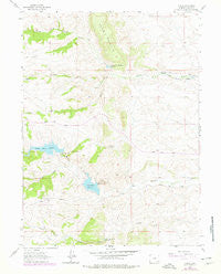 Hecla Wyoming Historical topographic map, 1:24000 scale, 7.5 X 7.5 Minute, Year 1962