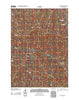 Henry Draw Wyoming Historical topographic map, 1:24000 scale, 7.5 X 7.5 Minute, Year 2012