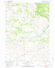 Herman Ranch Wyoming Historical topographic map, 1:24000 scale, 7.5 X 7.5 Minute, Year 1950