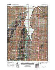 Hidden Valley Wyoming Historical topographic map, 1:24000 scale, 7.5 X 7.5 Minute, Year 2012
