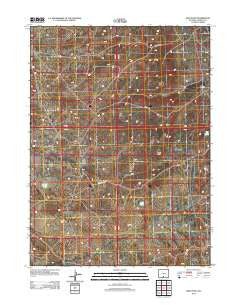 High Point Wyoming Historical topographic map, 1:24000 scale, 7.5 X 7.5 Minute, Year 2012