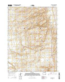 High Point Wyoming Current topographic map, 1:24000 scale, 7.5 X 7.5 Minute, Year 2015