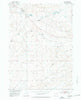 Hiland Wyoming Historical topographic map, 1:24000 scale, 7.5 X 7.5 Minute, Year 1952