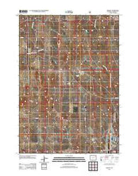 Hilight Wyoming Historical topographic map, 1:24000 scale, 7.5 X 7.5 Minute, Year 2012