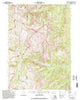 Hoback Peak Wyoming Historical topographic map, 1:24000 scale, 7.5 X 7.5 Minute, Year 1996