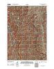 Hole-in-the-Wall Wyoming Historical topographic map, 1:24000 scale, 7.5 X 7.5 Minute, Year 2012