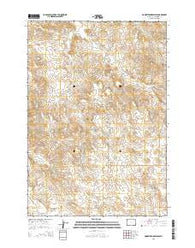 Homestead Draw SW Wyoming Current topographic map, 1:24000 scale, 7.5 X 7.5 Minute, Year 2015