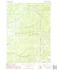 Hominy Peak Wyoming Historical topographic map, 1:24000 scale, 7.5 X 7.5 Minute, Year 1989