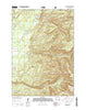 Hominy Peak Wyoming Current topographic map, 1:24000 scale, 7.5 X 7.5 Minute, Year 2015