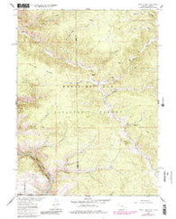 Horatio Rock Wyoming Historical topographic map, 1:24000 scale, 7.5 X 7.5 Minute, Year 1961