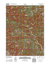 Horatio Rock Wyoming Historical topographic map, 1:24000 scale, 7.5 X 7.5 Minute, Year 2012