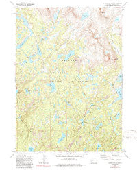 Horseshoe Lake Wyoming Historical topographic map, 1:24000 scale, 7.5 X 7.5 Minute, Year 1968