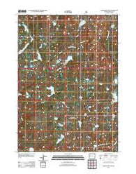 Horseshoe Lake Wyoming Historical topographic map, 1:24000 scale, 7.5 X 7.5 Minute, Year 2012