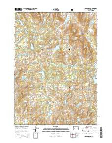 Horseshoe Lake Wyoming Current topographic map, 1:24000 scale, 7.5 X 7.5 Minute, Year 2015
