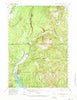 Huckleberry Mountain Wyoming Historical topographic map, 1:62500 scale, 15 X 15 Minute, Year 1956