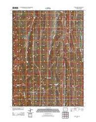 Huff Lake Wyoming Historical topographic map, 1:24000 scale, 7.5 X 7.5 Minute, Year 2012