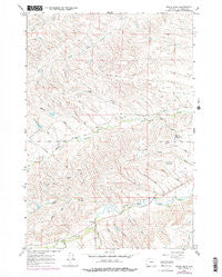 Hultz Draw Wyoming Historical topographic map, 1:24000 scale, 7.5 X 7.5 Minute, Year 1964