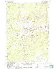 Hunter Mesa Wyoming Historical topographic map, 1:24000 scale, 7.5 X 7.5 Minute, Year 1967