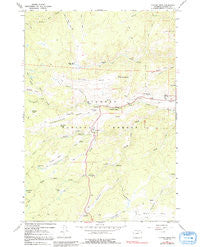 Hunter Mesa Wyoming Historical topographic map, 1:24000 scale, 7.5 X 7.5 Minute, Year 1967