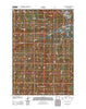 Hunter Peak Wyoming Historical topographic map, 1:24000 scale, 7.5 X 7.5 Minute, Year 2012