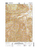 Hunter Peak Wyoming Current topographic map, 1:24000 scale, 7.5 X 7.5 Minute, Year 2015