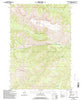 Hurricane Mesa Wyoming Historical topographic map, 1:24000 scale, 7.5 X 7.5 Minute, Year 1991