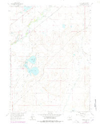 Hutton Lake Wyoming Historical topographic map, 1:24000 scale, 7.5 X 7.5 Minute, Year 1963