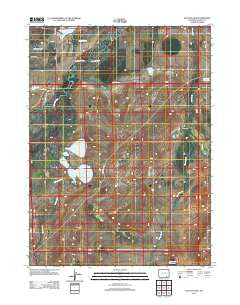 Hutton Lake Wyoming Historical topographic map, 1:24000 scale, 7.5 X 7.5 Minute, Year 2012