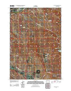 Hyattville Wyoming Historical topographic map, 1:24000 scale, 7.5 X 7.5 Minute, Year 2012