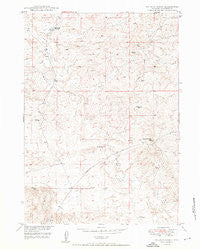 Hylton Ranch Wyoming Historical topographic map, 1:24000 scale, 7.5 X 7.5 Minute, Year 1950
