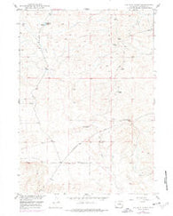 Hylton Ranch Wyoming Historical topographic map, 1:24000 scale, 7.5 X 7.5 Minute, Year 1949