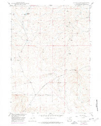 Hylton Ranch Wyoming Historical topographic map, 1:24000 scale, 7.5 X 7.5 Minute, Year 1949