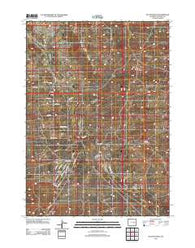 Hylton Ranch Wyoming Historical topographic map, 1:24000 scale, 7.5 X 7.5 Minute, Year 2012