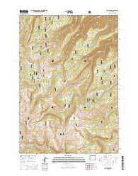 Ice Creek Wyoming Current topographic map, 1:24000 scale, 7.5 X 7.5 Minute, Year 2015