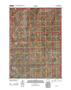 Illco Wyoming Historical topographic map, 1:24000 scale, 7.5 X 7.5 Minute, Year 2012