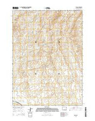 Illco Wyoming Current topographic map, 1:24000 scale, 7.5 X 7.5 Minute, Year 2015