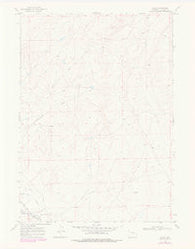 Illco Wyoming Historical topographic map, 1:24000 scale, 7.5 X 7.5 Minute, Year 1968