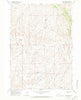 Indian Creek Wyoming Historical topographic map, 1:24000 scale, 7.5 X 7.5 Minute, Year 1966