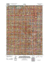 Indian Butte Wyoming Historical topographic map, 1:24000 scale, 7.5 X 7.5 Minute, Year 2012