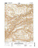 Indian Hill Wyoming Current topographic map, 1:24000 scale, 7.5 X 7.5 Minute, Year 2015