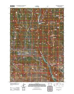 Indian Point Wyoming Historical topographic map, 1:24000 scale, 7.5 X 7.5 Minute, Year 2012