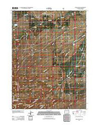 Indian Rocks Wyoming Historical topographic map, 1:24000 scale, 7.5 X 7.5 Minute, Year 2012