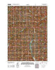 Irish Rock Wyoming Historical topographic map, 1:24000 scale, 7.5 X 7.5 Minute, Year 2012